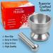 Pill Crusher - Stainless Steel Medicine Grinder for Easy Medicine Crushing - Ideal for Adults, Seniors, Dogs, and Pets - Buy Online on GoSupps.com