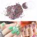 12 Colors Nail Art Caviar Beads for 3D Craft and Eye Makeup Decoration - Buy Online on GoSupps.com