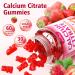 2 Packs High Absorption Calcium Citrate Gummies 1200mg - Bone & Teeth Support for Adults & Kids Vegan Sugar-Free Gummies Strawberry Flavor 120 Count 2pack - Buy Online on GoSupps.com