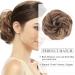 Shop Interchangeable Hair Extensions | Voluminous Dutt & Ponytail | Light Auburn to Blonde Updos - 45g Real Hair Quality - Buy Online on GoSupps.com