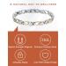Jeracol Titanium Steel Magnetic Bracelet for Women - Adjustable Length with Sizing Tool | Ultra Strength Magnets | Ladies Magnetic Bracelet - Buy Online on GoSupps.com