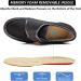 ALASON Extra Wide Fit Diabetic Slippers for Swollen Feet - Unisex, Indoor/Outdoor, Black - Size 8.5 - Buy Online on GoSupps.com