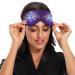 Haskirky Light Blocking Eye Mask - Adjustable Adult Travel Mask for Business Trips, Yoga, Meditation - Comfortable for Deep Sleep and Office Use - Buy Online on GoSupps.com
