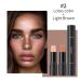Yeweian 2 Colors Face Concealer Contour Stick 2 in 1 Highlight & Repair Pen - Face Makeup Shading Foundation Cream Pen (02Lotus+Light Brown) - Buy Online on GoSupps.com