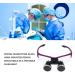 2.5X Lighted Head Mount Magnifier Adjustable Head Magnifying Glasses Professional Jewelers Loupe Magnifying Glasses for Electronics Crafts Jewelry Repair Purple(#2) Small Gift - Buy Online on GoSupps.com