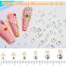 3600Pcs B7000 Clear Rhinestones Kit with Fabric Glue for Crafts - 6 Sizes (1.5-6 mm) - Ideal for Clothes, Shoes, Nail Art, and Jewelry - Buy Online on GoSupps.com
