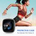 NANW 4-Pack Screen Protector Case for Fitbit Sense 2/Versa 4 | Soft TPU Bumper | Full Cover Protective Cases | Scratch-Proof | Black/Charcoal/Blue/Clear - Buy Online on GoSupps.com
