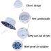 LANGZHEN Beach Sun Protection Hat for Baby Girls 6-12 Months - Adjustable Toddler Kids Hat with Wide Brim and Chin Strap - Whale+Blue Fish Design - Buy Online on GoSupps.com