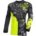 O'neal |Motocross jersey long arm |MX Enduro |Padded elbow protection V-neck breathable |Element jersey |Adult XL Black/Neon/Yellow