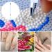 Nail Art Manicure Art Drill Rhinestone Dotting Pencil | Rhinestone Art Portable Dotting Nail Too for Home Travel Business Trip Apartment White - Buy Online on GoSupps.com