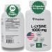 PRISTINE'S L Lysine 1000MG 30 Day Supply - Lip & Gum Health Essential Amino Acid & Immunity Support Supplement - Optimal Muscle & Tissue Support - Collagen Production - Vegan - Gluten Free
