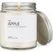 1OAK Soy Wax Scented Candles - Apple Scent | Long Burning Hand-Poured 9oz | Premium Home Fragrance - Buy Online on GoSupps.com