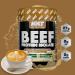 NXT Beef Protein Isolate 540g - High Protein Powder with Natural Amino Acids - Paleo Keto Friendly - Dairy and Gluten Free (Caramel Latte) - Buy Online on GoSupps.com
