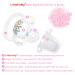 LittleForBig Large Shield Pacifier Generation II - Adult Size White Little Circus Carousel Pattern | Shop Now for International Shipping - Buy Online on GoSupps.com