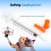 1ml 29 Gauge Syringes 1cc 1/2 Inch 13mm Lab Disposable Syringe for Refilling or Dispensing, Pack of 100 - Buy Online on GoSupps.com