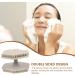 PATKAW Silicone Face Scrubber Double Sided Facial Cleansing Brush Gentle Face Exfoliator for Face Pore Cleanse Blackhead Body Cleansing Hair Brush Newborn Shower - Buy Online on GoSupps.com
