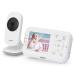 VTech Video Baby Monitor with 1000ft Long Range  Auto Night Vision  2.8 Screen  2-Way Audio Talk  Temperature Sensor  Power Saving Mode  Lullabies and Wall-mountable Camera with bracket  White 2.8" screen - Buy Online on GoSupps.com
