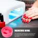 Geteawily Manicure Bowl Soak Nail Salon Bowl Art Hand Wash Spa Tool Manicure Hand Bowl Nail Soaking Container Manicure Tool for Art Polishing Remover Pink - Buy Online on GoSupps.com