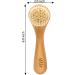 SHASH Exfoliating Face Brush - Made in Germany | Deep Intense Boar Bristle | Gently Exfoliates Skin for Glowing Complexion | Eco-Sourced Beech Wood - Buy Online on GoSupps.com