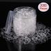 2000 pieces hair tie ligaments cwokwewei transparent elastic hair band/rubber band hair with box rubber hair band/hair tubibibiband/mini elastic hair rubber bands for children girls women hairstyles transparent