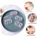 Buy Homsfou Travel Contact Lens Cases - 8-Piece Transparent Holder for Eye Care - Portable Colored Lens Box Set (3 x 7.5x4.5cm) - Buy Online on GoSupps.com