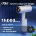 Cordless Hair Dryer with Digital Screen USB 15000mAh Rechargeable Low-Heat Blow Dryer Compact Hair Dryers for Women Kids Outdoor Camping Beaches - Buy Online on GoSupps.com