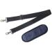 Jakago 60 "Universal adjustable shoulder strap shoulder strap for bags permanent ventilated with the non -slip cushion pocket strap wide 4.5cm up to 155 cm long (blue)