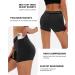 Runhit Women's High Waisted Compression Shorts 3 Pack with Pockets - Black/Red/Gray - Medium - Buy Online on GoSupps.com