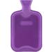 HomeTop Premium 2L Rubber Hot Water Bottle with Cute Knit Cover - Purple | 67.63 fl oz - Buy Online on GoSupps.com