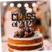 Ciieeo 12pcs 2022 Graduation Season Cake Congratulations Happy Graduation Cake Decorating Festival Dessert Picks Grad Cupcake Topper Cupcake Cups Wood Party Supplies European and American Black 15X13CM - Buy Online on GoSupps.com
