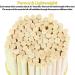 BUIFU 100 pcs Natural Rattan Aroma Diffuser Sticks | 30cm Reed Sticks for Home Spa & Essential Oils | Light Yellow Room Fragrance - Buy Online on GoSupps.com