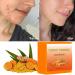 Organic Turmeric Soap Bar | Handmade Face & Body Soap for Acne & Dark Spots | Cleansing Turmeric Soaps for Dull Skin - International Shipping - Buy Online on GoSupps.com