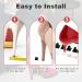 8 Pairs High Heel Protectors - Non-Slip Caps for Grass & Outdoor Events | 4 Sizes for Heel Repair - Buy Online on GoSupps.com