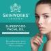 SkinWorks Natural Superfood Rosehip Facial Oil Anti Ageing Treatment to Help Acne Scars Stretch Marks and Fine Lines on Face 30ml - Buy Online on GoSupps.com