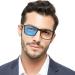 OCCI CHIARI Progressive Reading Glasses for Men Multifocus Readers(1.0 1.5 2.0 2.5 3.0 3.5) Black 2.0 x
