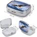 Buy Bald Eagle Flying Print Pill Box - Portable 2 Compartment Medicine Organizer | Decorative Metal Pocket & Purse Pill Case - Buy Online on GoSupps.com