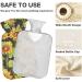 Sunflower Watercolor Heat Bottle 2L Warm Water Bag for Pain Relief & Headaches | Ideal for Back Pain Relief - Buy Online on GoSupps.com