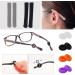 TONAUP Silicone Anti-Slip Covers - 6 Pairs Universal Glasses Temple Repair Caps for Enhanced Comfort & Grip - Buy Online on GoSupps.com
