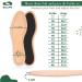 Buy Sulpo Premium Leather Insoles - 3 Pairs of Odor Absorbing Anti-Sweat Breathable Activated Carbon Inserts - Size 42 - Buy Online on GoSupps.com