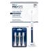 PRO-SYS VarioSonic Sensitive Teeth and Gums Rechargeable Power Electric Toothbrush  5 Replacement Dupont Brush Heads  ADA Accepted Smart Sonic Toothbrush with Timer
