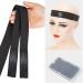2Pcs Lace Melt Elastic Bands for Wigs - 3cm x 60cm Edge Laying Bands for Closure Wigs - Buy Online on GoSupps.com