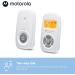 Motorola Nursery AM24 Audio Baby Monitor with Room Temperature Display, High Sensitivity Microphone, Two-Way Talk - White | Single MBP24 - Buy Online on GoSupps.com