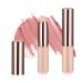 2pcs Silicone Lip and Concealer Makeup Brushes Makeup Applicator Elastic Silicone Brush Silicone Small Concealer Brush with Dust Cap for Lip Balm Lip Gloss Lipstick and Concealer Nail Art Blending