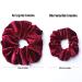 Whaline 6 Big Velvet Hair Scrunchies - Soft Elastic Bands for Women - 6 Dark Colors - Buy Online on GoSupps.com