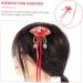 SOESFOUFU Children's Antique Hanfu Accessories Hairpin Set Fringe Trim Bridal Hair Accessories for Women Girls Accessories Hair Decorations Cherry Blossoms Women's Cloth Headgear - Buy Online on GoSupps.com