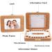Makerhawk Baby Teeth Box Keepsake - Wooden Baby Tooth Organizer for Boys and Girls - Buy Online on GoSupps.com