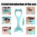 SHANPIN Silicone Winged Eyeliner Stencil and Mascara Guard - Mermaid Design | Reusable Cosmetic Tool for Perfect Eye Makeup - Buy Online on GoSupps.com
