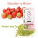 Japanese Daifuku Mochi Sweet Rice Cake with 3 Layers - Marshmallow Filling - 7.4oz (Strawberry and Green Tea Flavors) - Pack of 1 - Buy Online on GoSupps.com