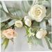 Zerodeko Vines Decor Silicone Ear Covers Flower Wreaths for Front Door Artificial Plants Wreath for Front Door Chritmas Decor Gold Fruit Bowl Garland Window Wooden Wall Hanging - Buy Online on GoSupps.com