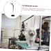 FOMIYES 1pc 360 Hair Dryer Holder Hair Dryer Stand Hanger Stand Aluminum Storage Rack To Rotate Supplies Pet - Buy Online on GoSupps.com